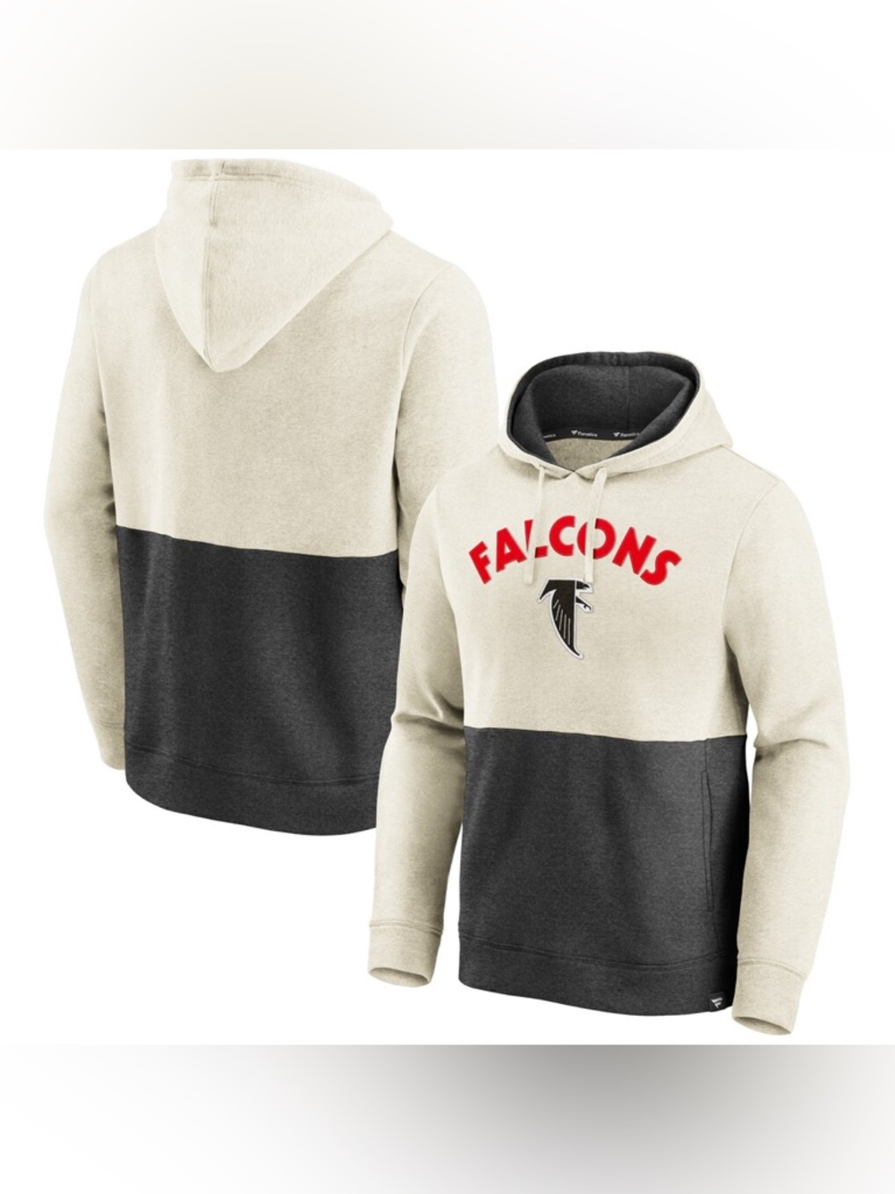 Atlanta‎ Falcons Colorblock Pullover Hoodie 🖤 Large – NFL x Darius Rucker